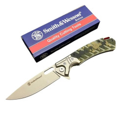 Складной тактический нож Smith & Wesson в камуфляжном исполнении