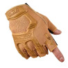 Тактические перчатки без пальцев Mechanix M-Pact койот