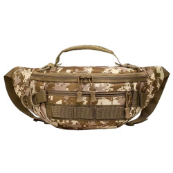 Армейская сумка на пояс с системой MOLLE цвет Пиксель