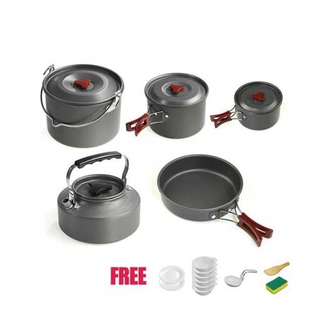 A232 Набор посуды походный Cooking Set DS-309
