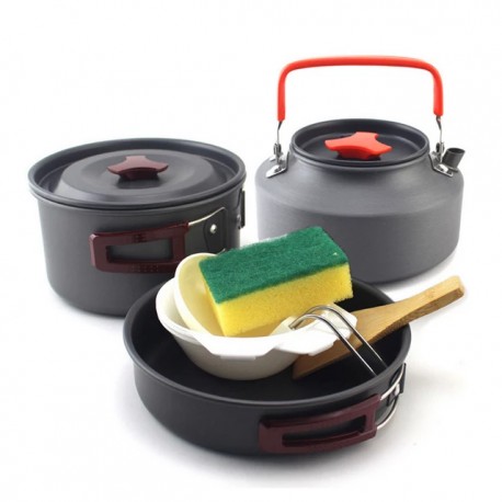 Набор посуды походный Cooking (ат16)a724