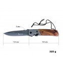 Складной нож Browning DA52 wood lock.a3182-1