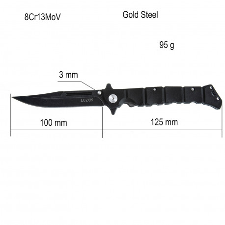 складной нож для самообороны и кемпинга Cold Steel Luzon medium сhina.a3207