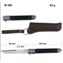Туристический складной нож Flipper M390 для охоты и рыбалки. a653/11