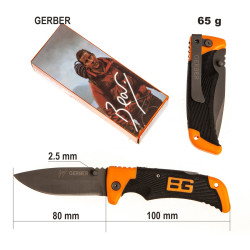 Туристический складной нож Gerber Bear Grylls Folding Sheath Knife.a3075
