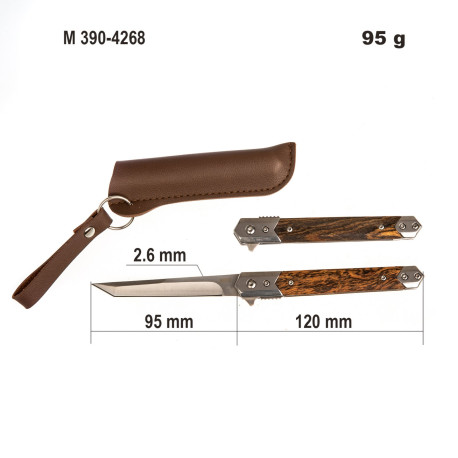 Туристический складной нож Flipper M390 для охоты и рыбалки .(12).a3260