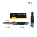 Нож складной туристический Browning FA 52 Black. a0003
