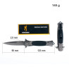 Складной туристический нож BLACK .a0003