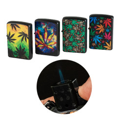 Газовая зажигалка в стиле "Cannabis" | Зажигалки оптом. a232