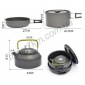 Набор посуды походный Cooking Set DS-308. а229