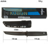 Нож Tanto Cold Steel Kobun черный клинок | Нож танто. a5