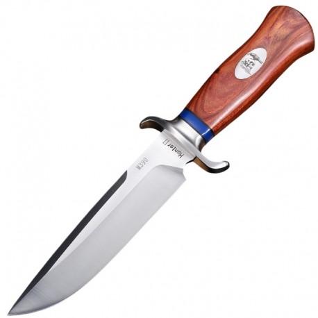 Нож для охоты «Hunter II» с кожаным чехлом