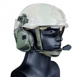 Наушники тактические на шлем Communication Headset V | Активные наушники на рейку шлема. a98