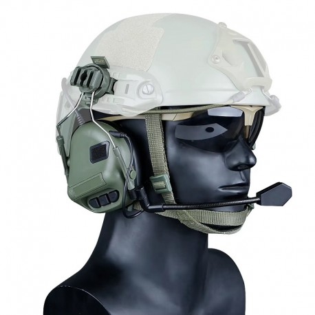Наушники тактические на шлем Communication Headset V | Активные наушники на рейку шлема. a98