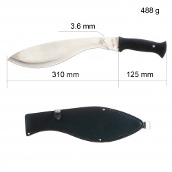 Мачете нож Cold Steel Kukri Machete | Мачете кукри с белым лезвием