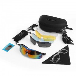 Очки тактические OAKLEY с поляризацией 5 сменных линз
