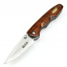 Складной нож BUCK 269 с деревянной рукоятью. at875