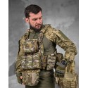 Плитоноска Artex с напашником системой быстрого сброса и 7 подсумками