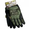 Перчатки военных Mechanix M-Pact с сенсорными пальцами цвет Олива