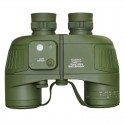 Бинокль WATERPROOF ARMY 10×50 с компасом и дальномерной сеткой.AT 99914