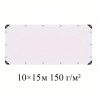 Тент 10×15 м полипропиленовый 150 г/м² белый с кольцами