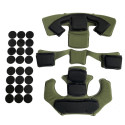 Подушки для шлема защитные.AT-130/130 Green