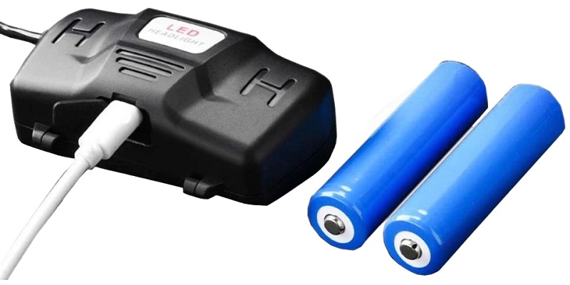 Налобный фонарь на аккумуляторах BL A7 P50. 2