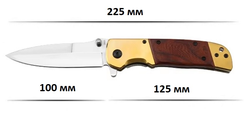 Нож складной туристический Browning DA69 фото 5