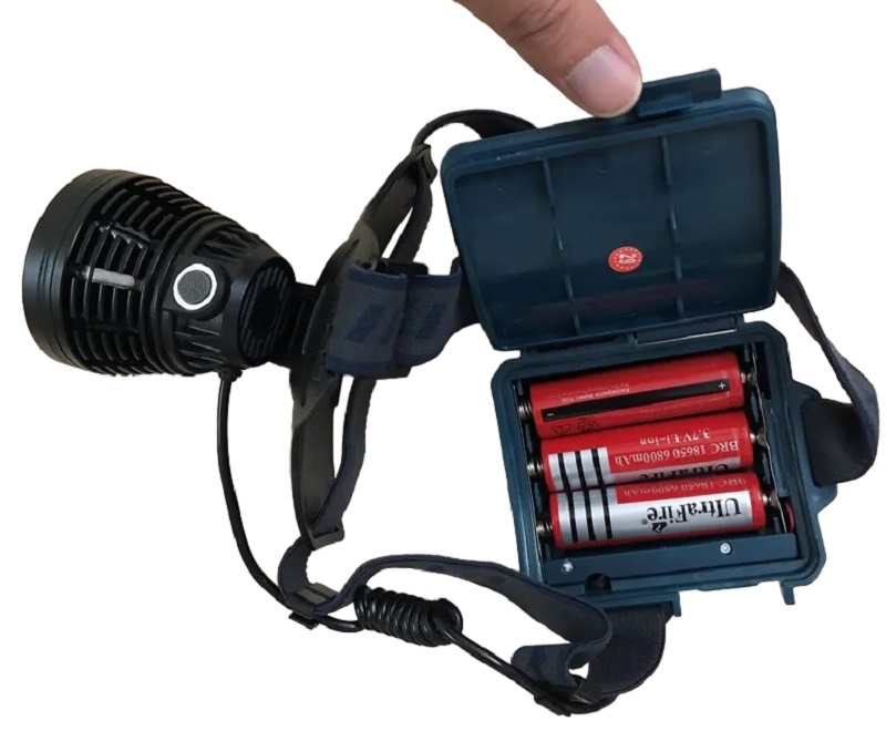 Фонарик налобный High Power HeadLamp P70 W644. фото 4