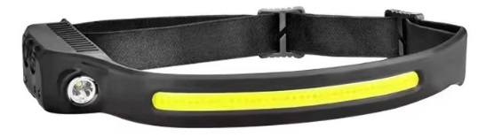 Фонарь налобный аккумуляторный Westinghouse LED+COB WF218 с датчиком бесконтактного включения. 1