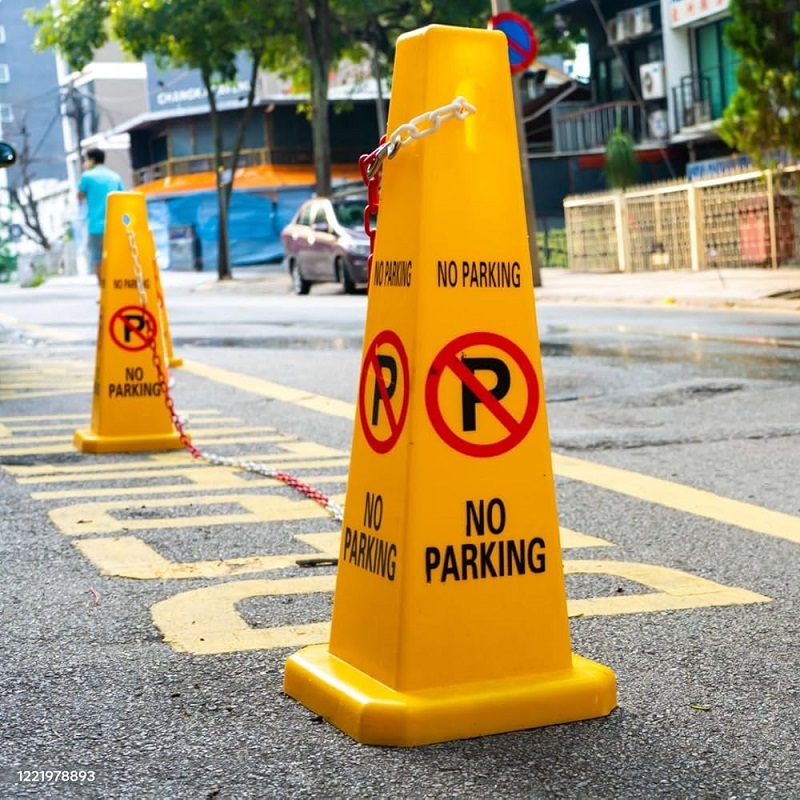 Ограждающий столбик «No Parking» фото 8